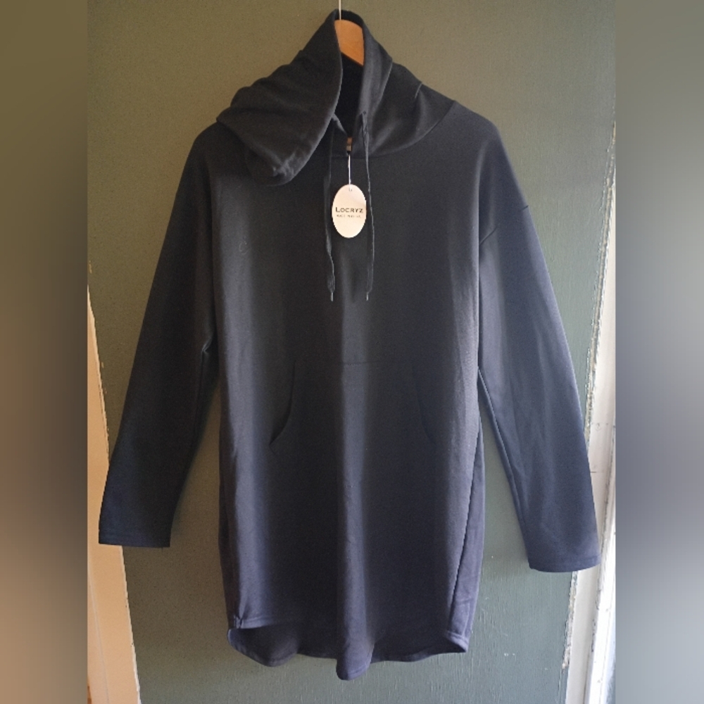 LOKRYZ Super Oversized Long Hoodie NWT